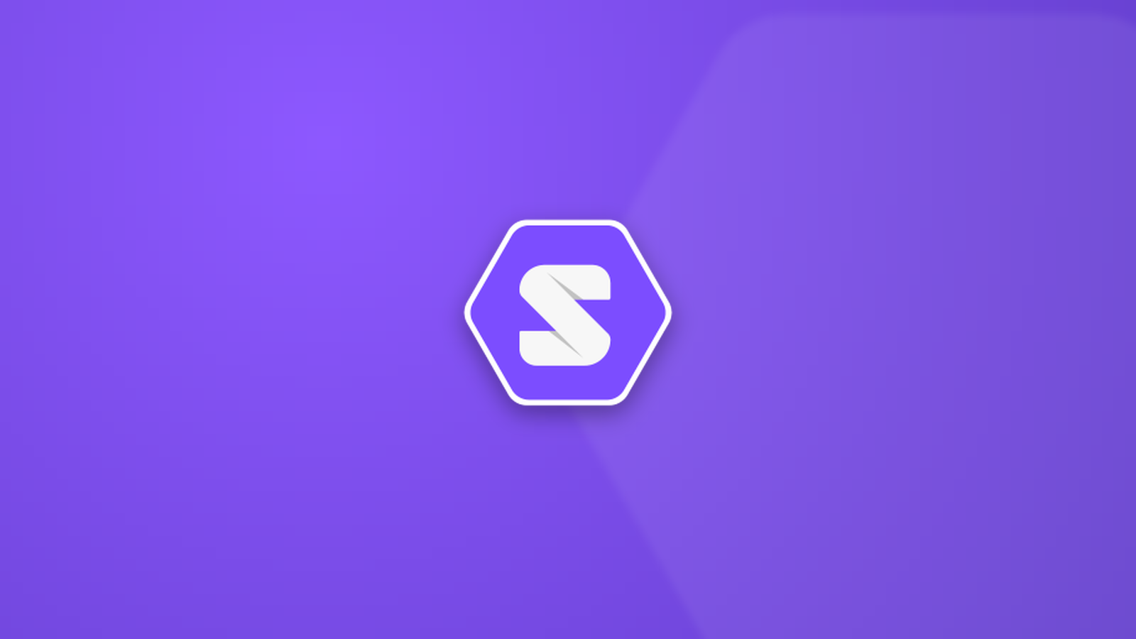 The Android Solid Services mark on its deep-purple brand field